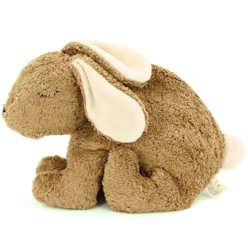 Hase beige braun Kuscheltier & Wärmekissen Traubenkerne