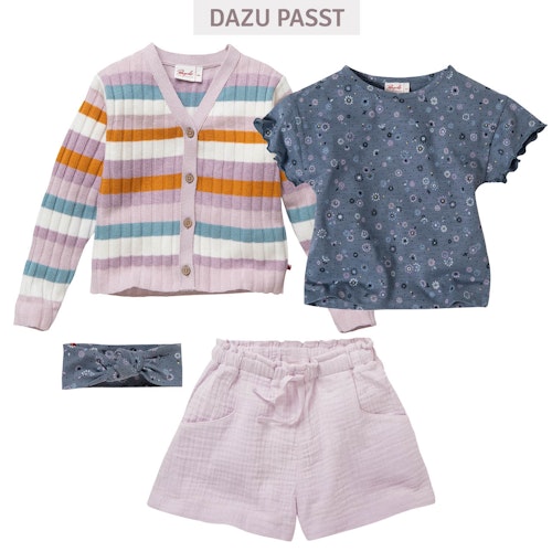 Lockere Musselin Shorts