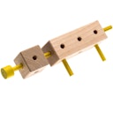 Vorschaubild Holz Baukasten „Country Maker“ 37tlg. ab 3 Jahren