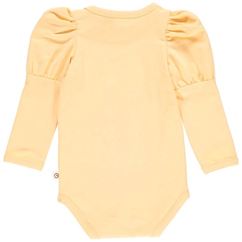 Langarmbody Puffärmel Blumenprint