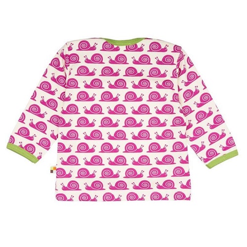 Bio Shirt "coole Schnecke" von innen ungefärbt