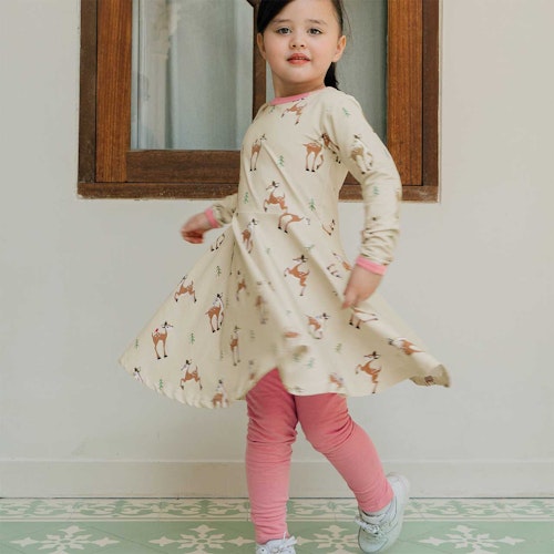 Flatterkleid langarm