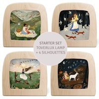 Lampen Starter Set Tijana Draws Lampe mit 4 Silhouetten