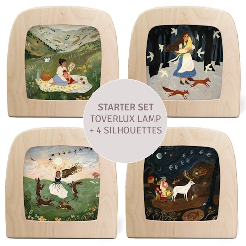 Lampen Starter Set Tijana Draws Lampe mit 4 Silhouetten