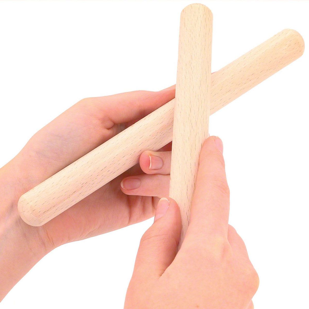Klangh&ouml;lzer Paar 20 cm