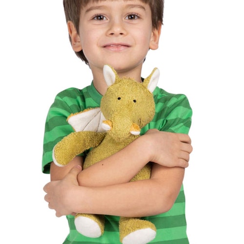 Bio Kuscheltier Drache ab Geburt
