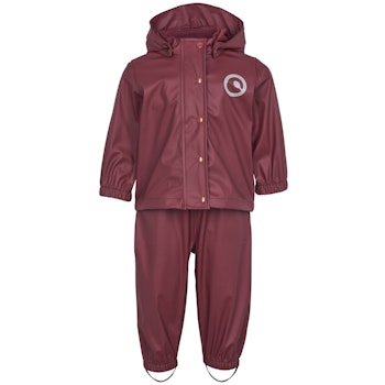Regenbekleidung Set ungefüttert pflaume