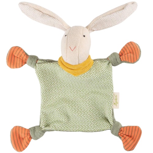 Bio Schmusetuch Hase beige
