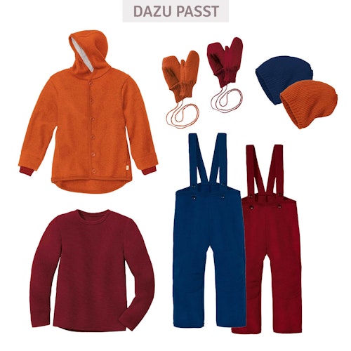 Kinder Strick-Beanie Schurwolle