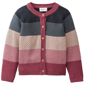 Jacke People Wear Organic Strick langarm