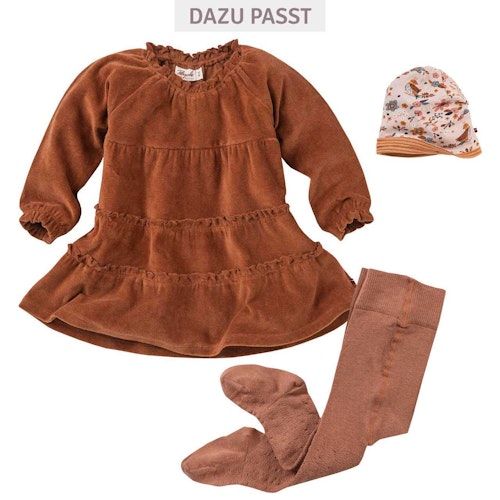 Weiches Nicki Langarmkleid