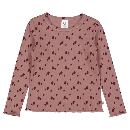 Rippe Langarmshirt