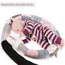 Vorschaubild Schnecke Babynest rot Pucki klein 108 cm