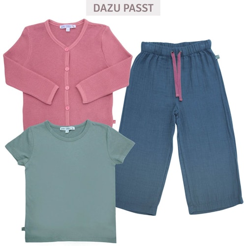 Pinkes Shirt kurzarm uni BasicnnParentName: Shirt Basic