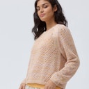 Vorschaubild Weicher leichter Damen Sommerstrick Pullover