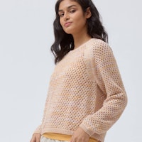 Weicher leichter Damen Sommerstrick Pullover