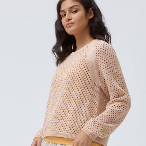 Weicher leichter Damen Sommerstrick Pullover
