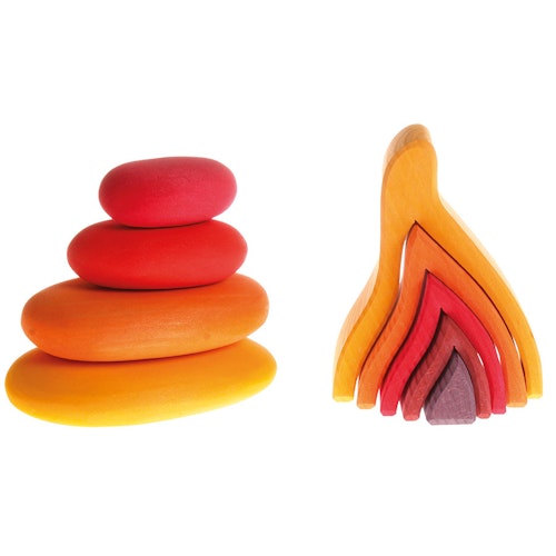 Grimms Feuersteine 4Stk. Balance Spiel