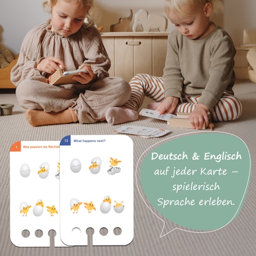Kartensatz Verknüpfungsspiele ab 5 Jahren (ohne Lochkasten)
