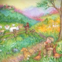 Vorschaubild Silhouette Anne Illustraties - Landleben