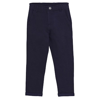 Softe schicke Sweathose uni dunkelblau 100% Biobaumwolle