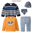 Vorschaubild Jersey Langarmshirt Eisbär und Pinguine