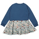 Vorschaubild Sweatkleid mit Musselin