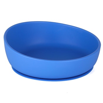 Esslernschüssel für Babys - Doidy Bow blau
