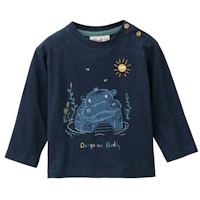 Jersey Langarmshirt Eisbär und Pinguine
