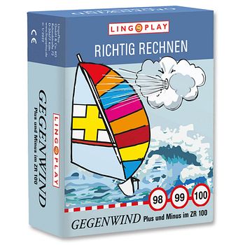 Gegenwind, Rechnen bis 100, Kartenspiel ab 7 Jahren