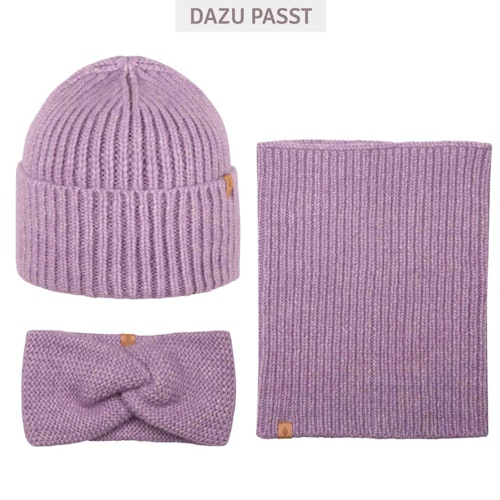 Damen Baby Alpakawolle Stirnband