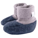 Vorschaubild Warme Wollfleece Babyschuhe dunkelblau