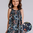Vorschaubild Musselin Kleid ohne Arm