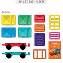 Vorschaubild Connetix Magnetbausteine Transportset inkl. Räder 26 Teile