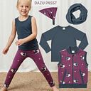 Vorschaubild Leggings Maxomorra lang Motiv