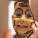 Vorschaubild Bio Kinderschminke Tiger, 4 Farben + Tattoos