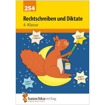 Deutsch Rechtschreibung und Diktate 4. Klasse Übungsheft