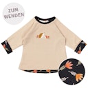 Vorschaubild Navy orange Wendeshirt langarm Eisbären