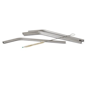 ECO Strohhalm gebogen 4er Set ECO Brotbox