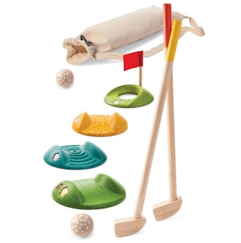 Minigolf Set für 2 Spieler, 9-teilig