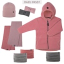 Vorschaubild Schurwolle Fleece Jacke Kapuze