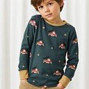 Vorschaubild Langarmshirt Maxomorra Interlock/Jersey Motiv