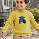 Vorschaubild Pullover Traktor gelb