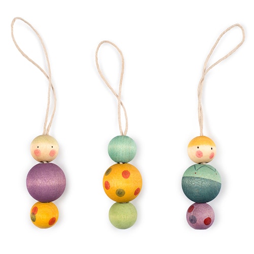 Holz Ornamente Weihnachtsbaumschmuck Snowy Buddy