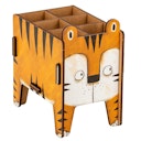 Vorschaubild Stiftehalter Tiger – Holz Stiftebox  mit Stecksystem