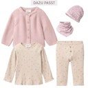 Vorschaubild Edle Ripp Leggings Veilchen rosa