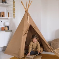Spielzelt Tipi Braun – 140 cm
