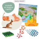 Vorschaubild Spieltuch Bio-Baumwolle Savanne Afrika 100 x 100 cm