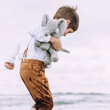 XL Kuscheltier & Wärmekissen Elefant 46 Dinkelspelz