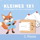 Vorschaubild Kartensatz Kleines 1x1 2. Klasse (ohne Lochkasten)